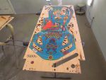 104
Playfield is  sanded and  being prepped for the repairs and repaints.