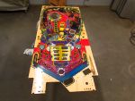 46
Playfield is thoroughly cleaned and moved into the paint  shop.The Mylar sections have been removed as well.