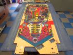 130
Playfield  is  sanded and ready to polish.