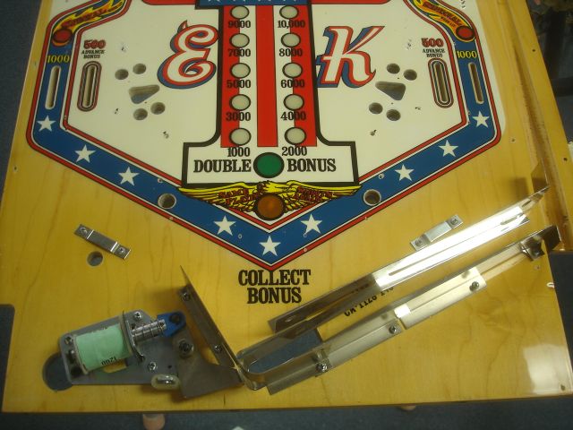 194
     The mech is completely rebuilt with a new coil and an upgraded link.The other parts around it have been cleaned and po