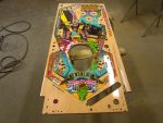 46
Final  clear is applied to  donor playfield.