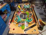 71
Playfield is  being assembled.