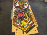45
Playfield is  sanded and prepped once more for a second and  final  clear application.