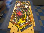 51
Playfield is sanded and ready to polish.
