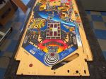 84
Playfield  is sanded and  ready to polish.