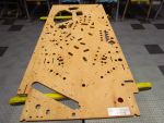 56
Lower playfield  stripped complete.