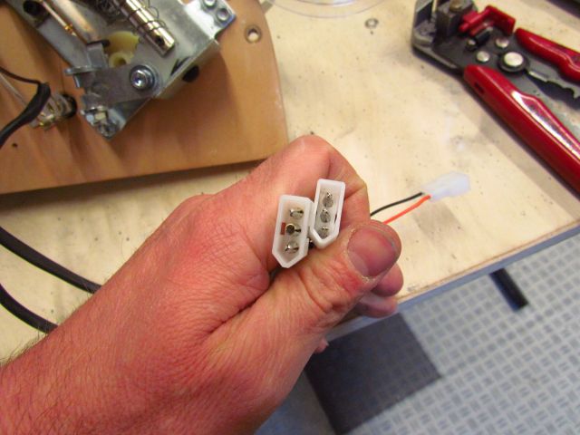 154
New plugs are made and   the GI  plug is keyed in a  way  to  where it cannot be  plugged into the flipper plug by accident