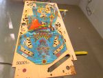 117
Playfield  will need to be  cleared  before more  work  can be done  because it is  too fragile in this  condition to  tape