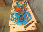 151
Playfield is  sanded and  ready to  begin repaints.