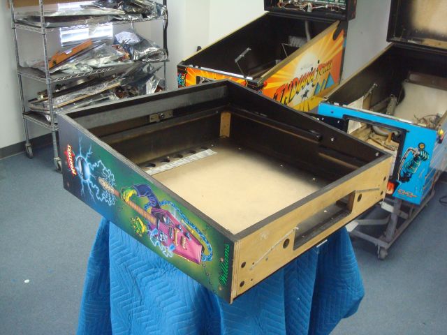 49
 Cabinet teardown in process.Even though it will not be decaled it will get completely disassembled and have all parts clean