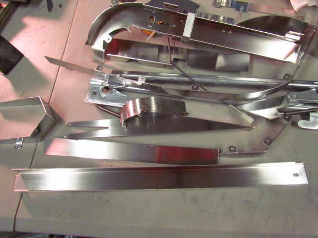 103
All metal is  being  regrained or polished  depending on the application.