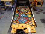 42
Playfield is  being  stripped of all parts.