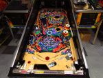 120
Playfield is placed in the cabinet.