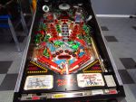 7
Playfield is a first generation Mirco   repro and  is  heavily  dimpled with a  wood bur in the  shooter lane.The  bur  could
