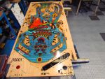45
Playfield is stripped complete and cleaned .I can now evaluate the condition and possibilities a bit more.