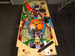 36
Playfield is now ready to  prep  for a  final  clear.This will seal the  drilling  and  dimpling  as well as  lock in the si