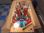 39
Playfield is sanded and polished.
