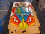 173
 Playfield has fully cured and it has been sanded and buffer.
