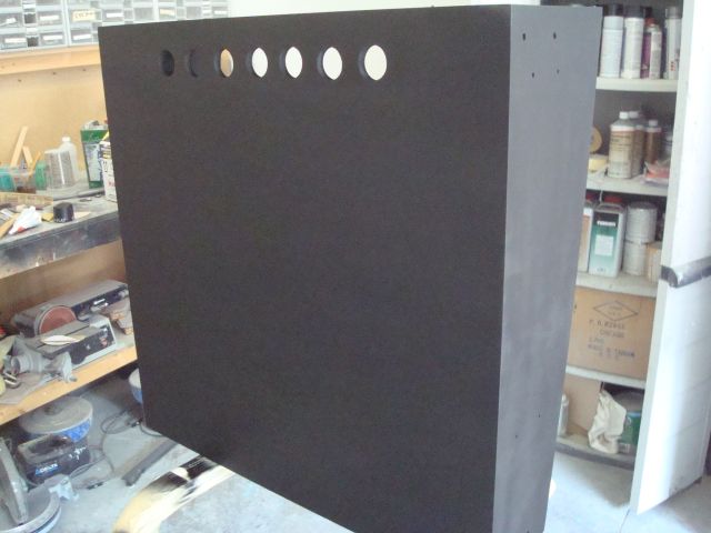 117
 Back of the head/replacement panel.Once it gets it's final finish applied it will then be rescreened as original with the 