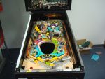 185
  Playfield is back in the cabinet.