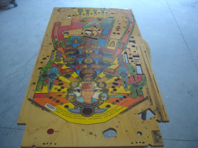 43
 Putting the playfield in process.Right now it is pretty dirty.
