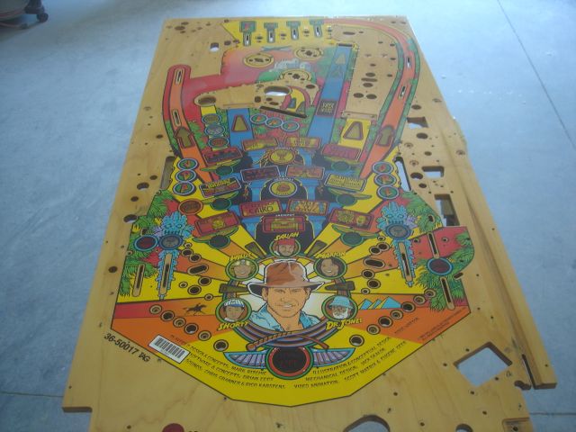 45
  Playfield is thoroughly cleaned. 