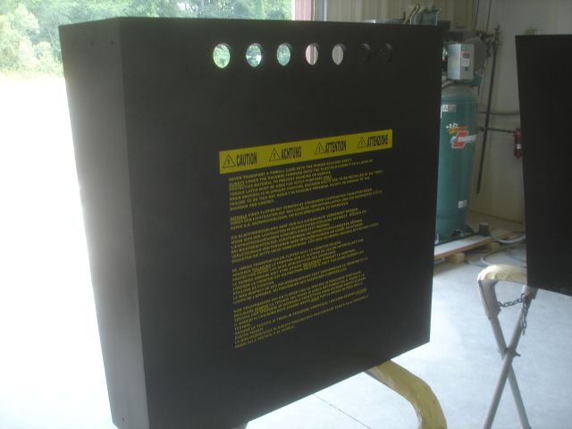 84
  Th entire head was refinished including the new rear panel and it has been screened with the warning text as original. 