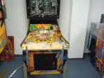 123
   Playfield is wired and back in the cabinet.