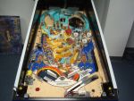 198
    Playfield is back in the cabinet.