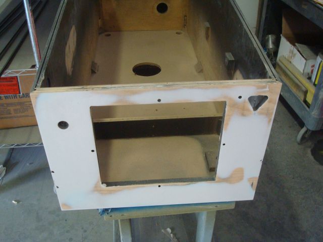 56 Cabinet is ready to begin the refinishing process.