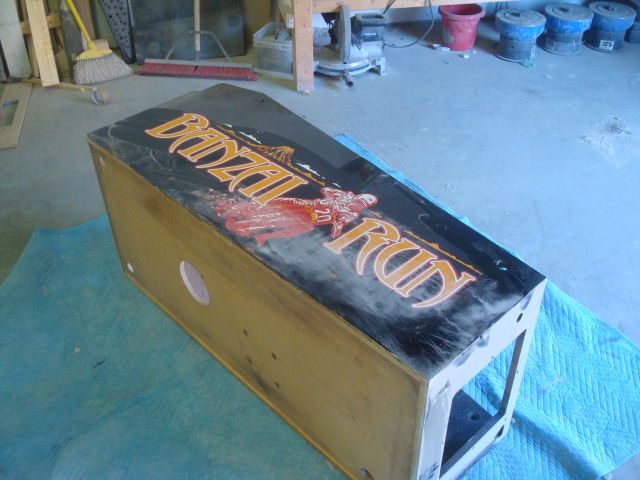 77
 Cabinet is ready to sand again.I have worked the rougher areas with a coarse grit prior to doing the  complete sand.