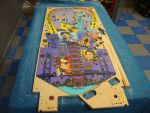 122
  Playfield is sanded and ready to polish.