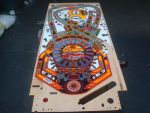 49
 Playfield is NOS but not drilled or dimpled.Great looking playfield though many have obvious flaws or have been poorly stor