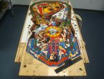 14
 Playfield stripped topside.