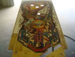 28
 Playfield sanded and prepped for repaints.
