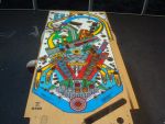16
 Playfield is sanded and ready to install insert decals.  
