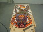 47
Playfield is sanded and ready to  continue repairs.