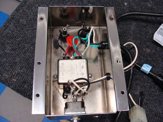 146
 The power box has been plated and  rewired with new components.