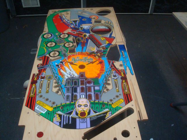 23
 NOS TAFG playfield will be used.The differences in this playfield and the TAF originals and repros is that the colors are m