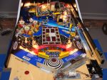 69
 Playfield installed and powered up for testing.