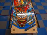 49
 Playfield rebuild in process starting with the topside and through parts.