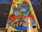 75
 Playfield has ben sanded on both sides polished up top and t nutted all the way around with new t nuts.
