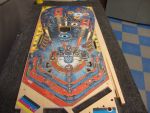 34
Playfield is sanded and ready to polish.