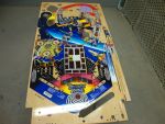 1
 Got another TZ playfield  in to redo that  was done elsewhere.This one is pretty bad in terms of the clear application. 