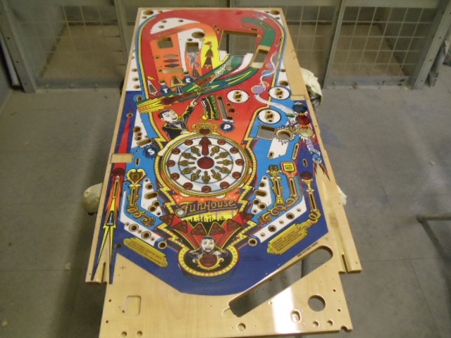 23
Playfield has cured and is ready to sand for final clear.
