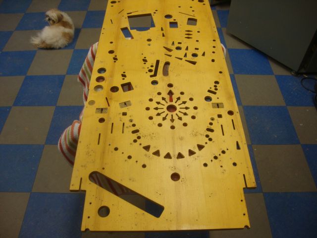 2
Playfield dimpled.