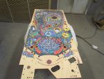 16a
Playfield has cured for a couple weeks  now sanded and ready to start the repairs.