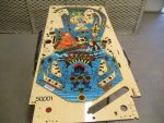 79
Playfield is VERY lightly cleared.I am  working the  insert decal in right now/leveling..