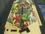 32
Playfield  has  cured and  is now final sanded and ready to polish.