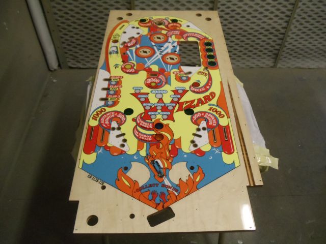 11
After a couple days cure this playfield will be ready to sand and polish.Only one application is best on these types of play